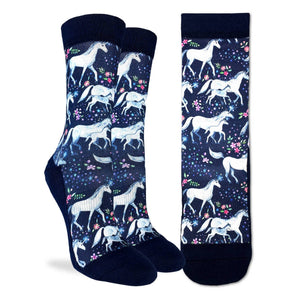 Women's Unicorn Family Crew Socks Fits size 5-9
