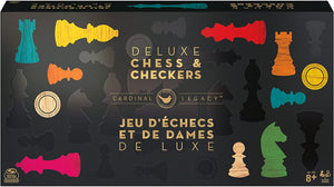 Legacy Deluxe Chess & Checkers Set