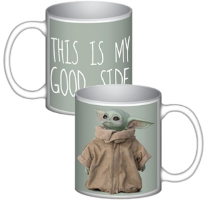 Star Wars Mandolorian My Good Side  12oz Mug