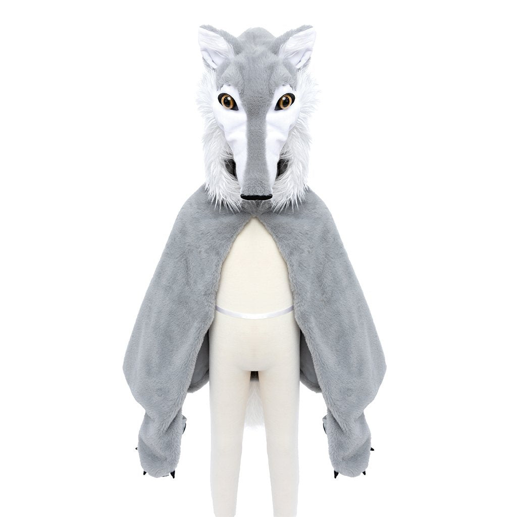 Woodland Wolf Cape, Size 4-6