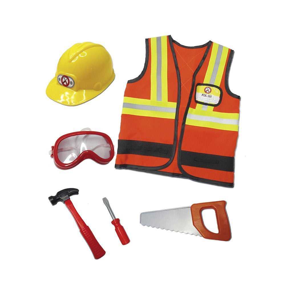 Construction Worker with Accessories, Size 5-6