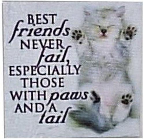 Canvas Magnets- Best Friends