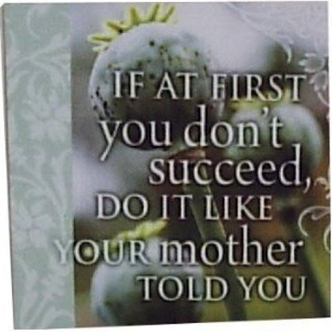 Canvas Magnets- Mother Knows Best