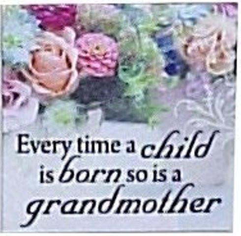 Canvas Magnets- Grandmother