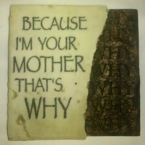Stone Magnets- Because I'm Your Mother That's Why