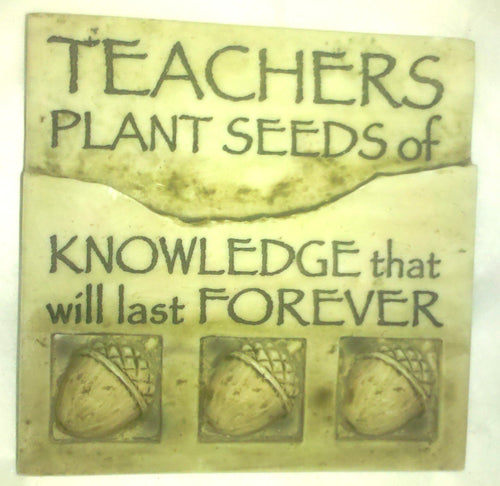Stone Magnets- Teachers Plant Seeds of Knowledge That Will Last Forever