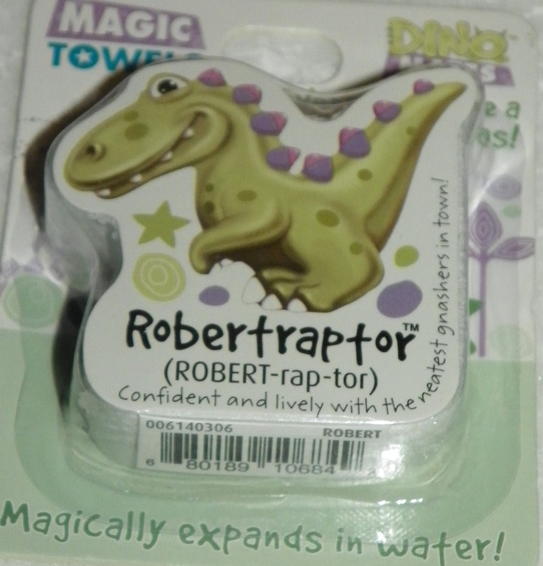 Dinomatic Magic Towel-Robertraptor