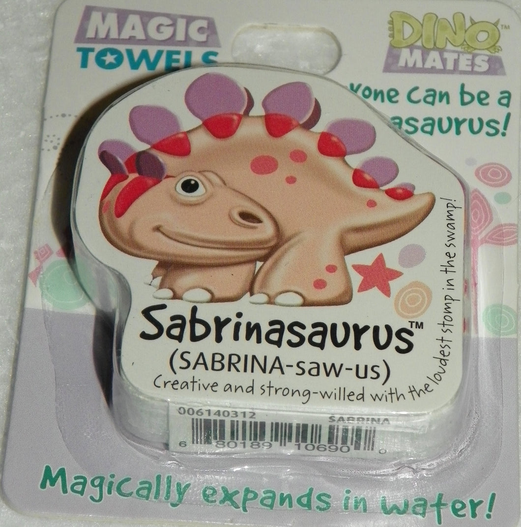 Dinomatic Magic Towel-Sabrinasaurus