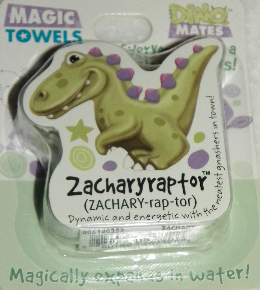 Dinomatic Magic Towel-Zacharyraptor