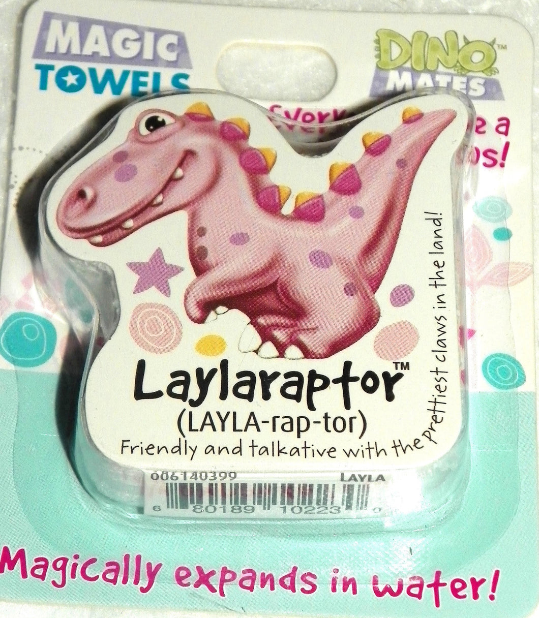 Dinomatic Magic Towel-Laylaraptor
