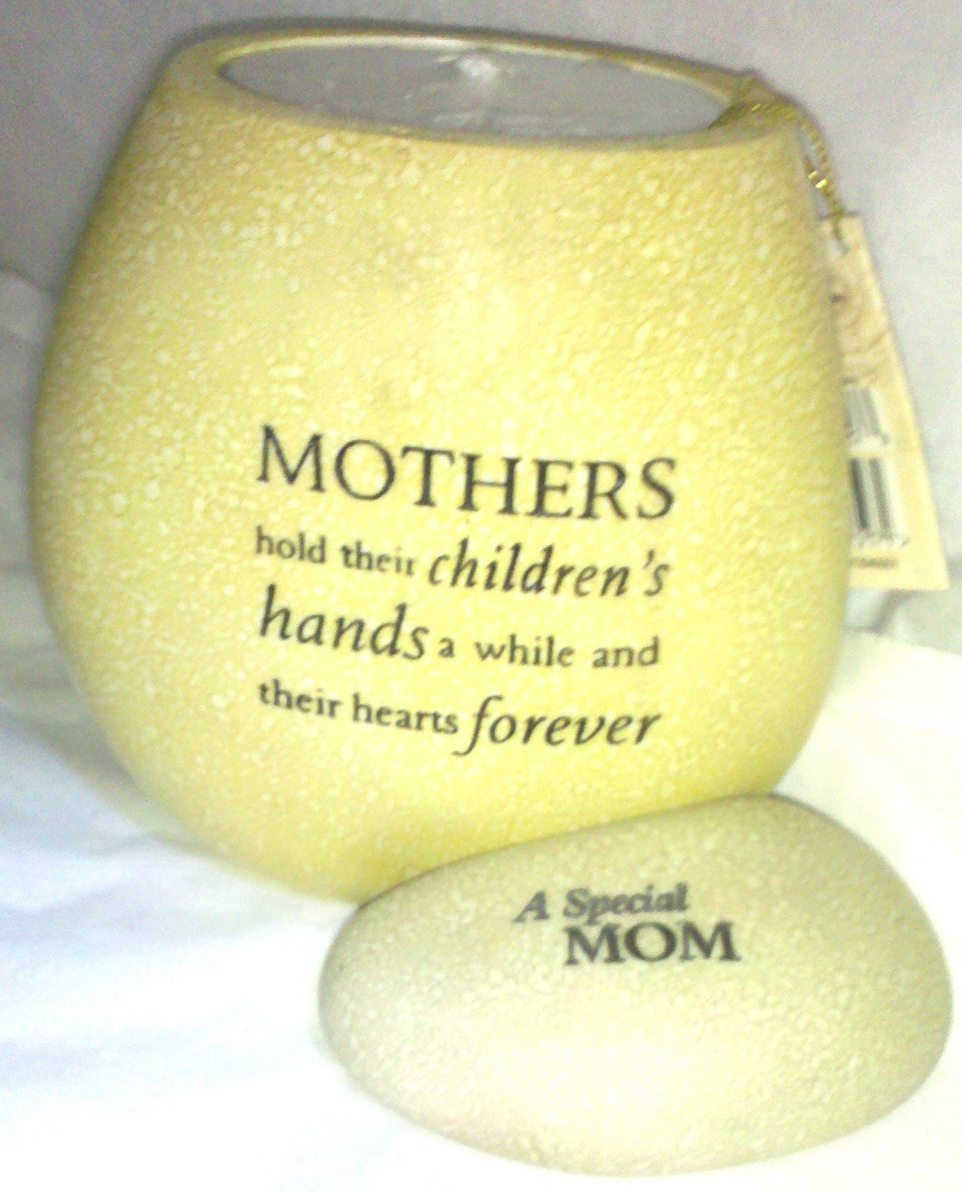 Pebble Candle- A Special Mom