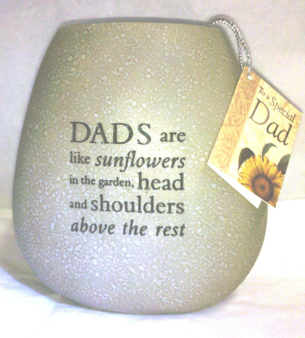 Pebble Candle- A Special Dad