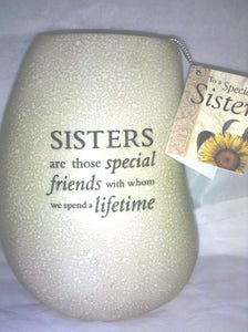 Pebble Candle- A Special Sister