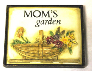 Small Garden Plaque- Mom's Garden