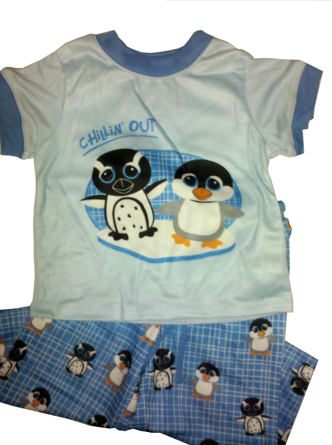 Boys 2T Bright Eyes Penguins Pajamas