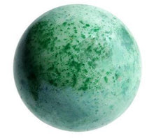 Load image into Gallery viewer, 42MM Green Asteroid Marble