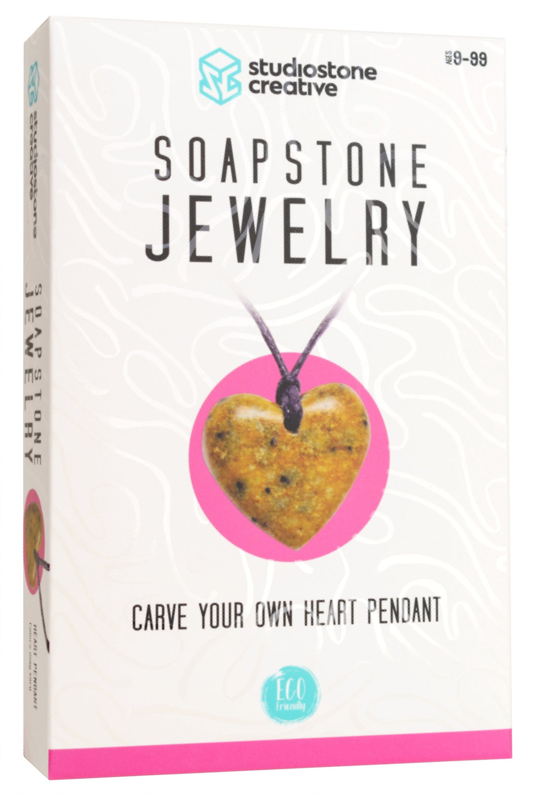 Studiostone Creative Soapstone Jewelry-Heart Pendant