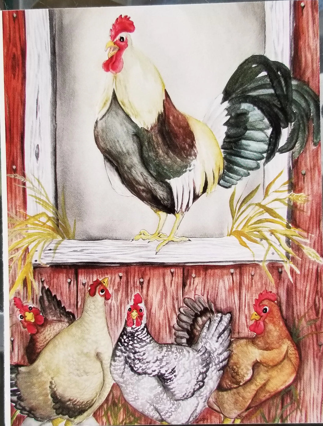 Ruler of the Roost Chicken Card