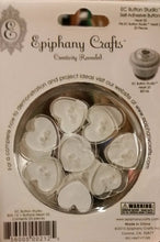 Load image into Gallery viewer, Epiphany Crafts Self-Adhesive Heart Buttons