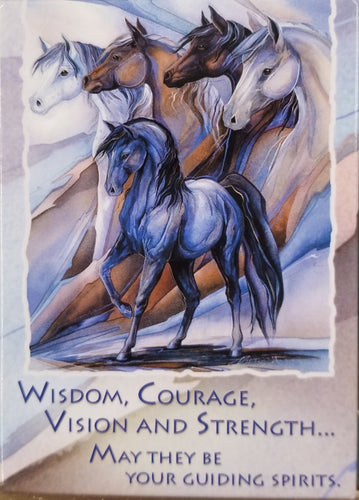 Wisdom, Courage, Vision and Strength Magnet #31135