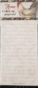 Home is Where My Peeps Are Notepad #61751