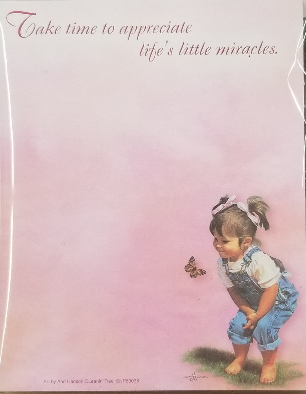 Life's Little Miracles Notepad #63038