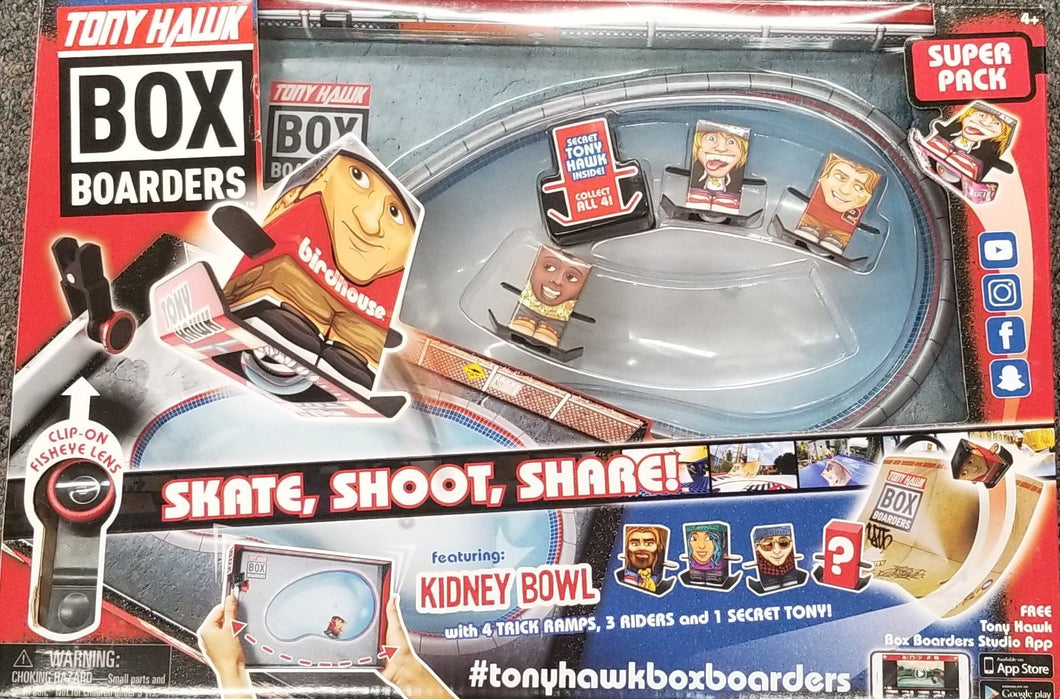 Tony Hawke Box Boarders Super Pack