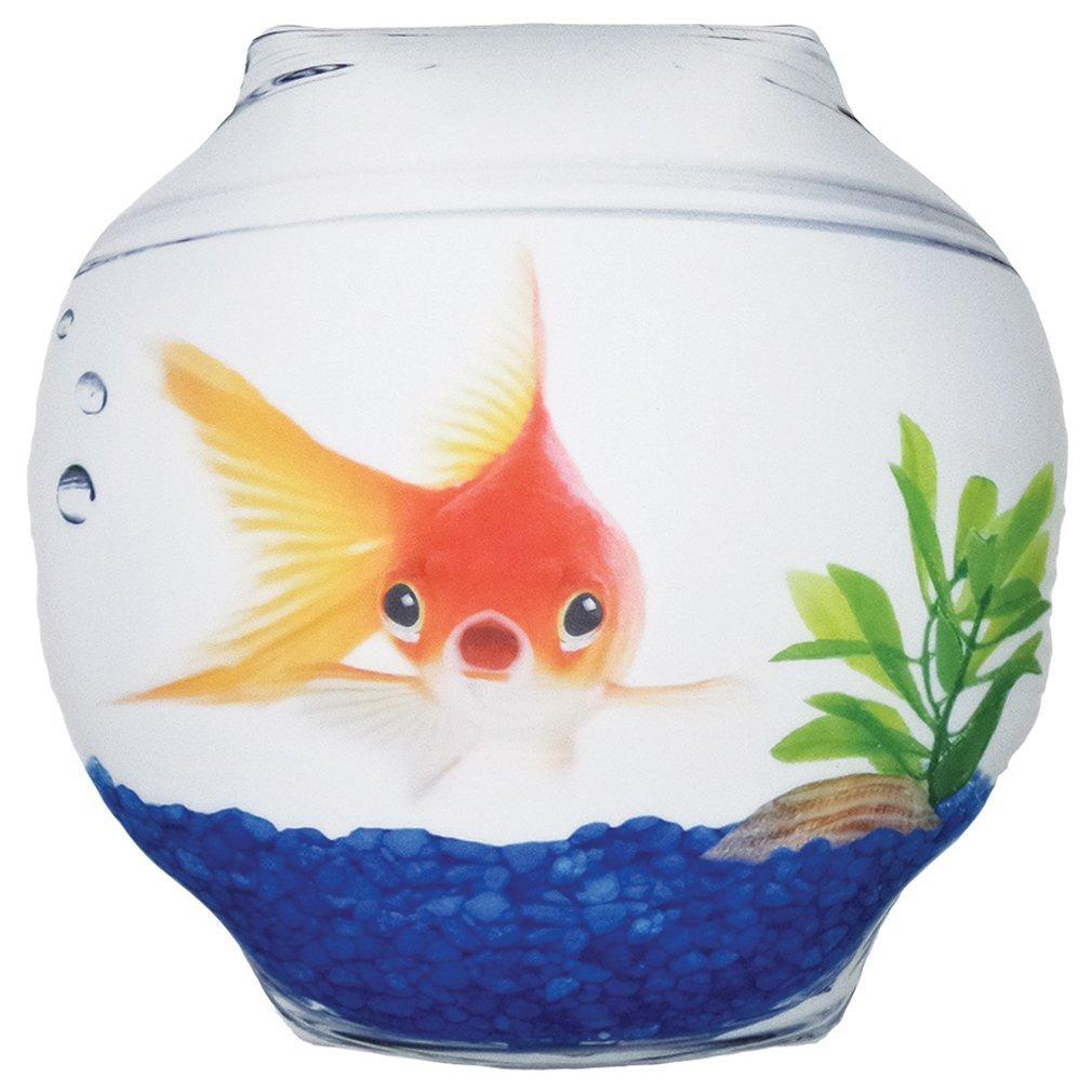 Iscream Goldfish Bowl Microbead Pillow