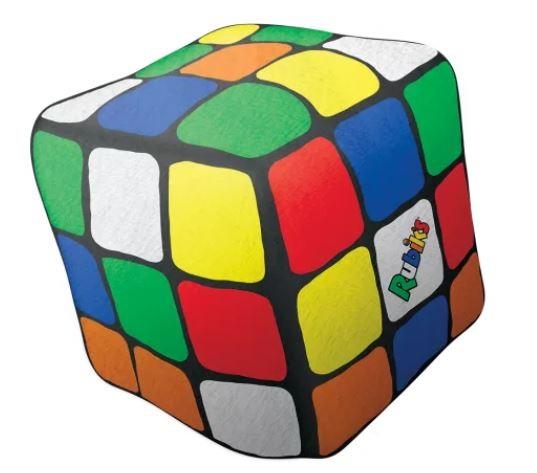 Iscream Mini Rubik's Cube Bubblegum Scented Pillow