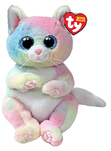 TY Jenni the Pastel Cat 6" Beanie Belly