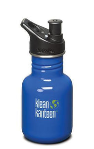Klean Kanteen 12 oz Kanteen (w/ 2.0 Sport cap) - Ocean Blue