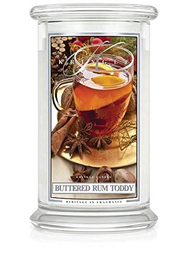 22 oz 2 wick Classic Candle:Buttered Rum