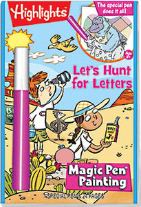 Highlights Let's Hunt for Letters Magic Pen Activity Book
