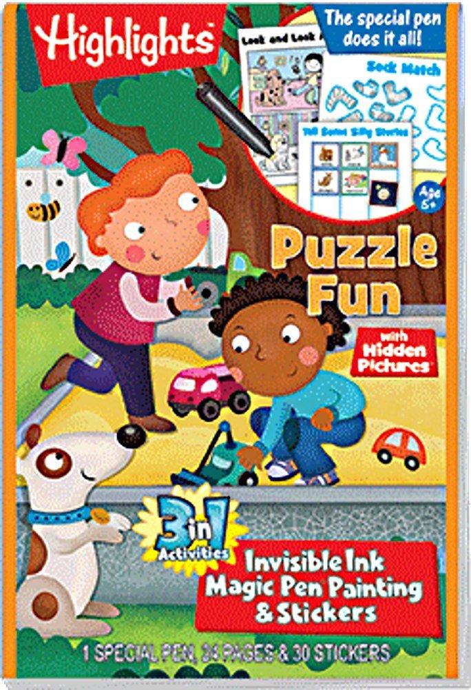 Highlights Puzzle Fun 3 in 1 Activity Book