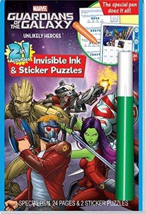 Guardians of The Galaxy Invisible Ink and Sticker Book