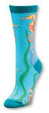 Load image into Gallery viewer, Seahorses Socks-X Large
