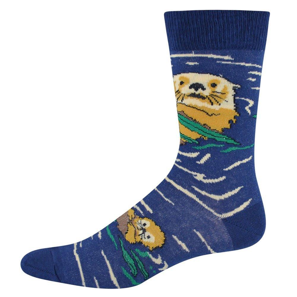 Otters in Water Socks Large-womans 6-9