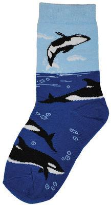 Killer Whales Adult Socks- Xlarge