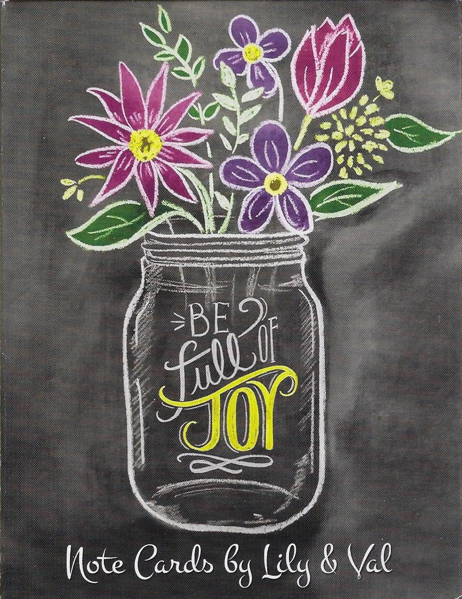 Be Full of Joy Notecards by Lily & Val
