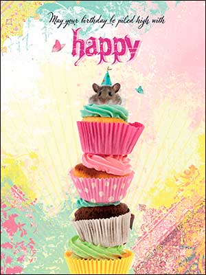 Wishing You A Sweet and Happy Day Birthday Card #47335