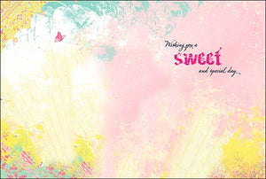 Wishing You A Sweet and Happy Day Birthday Card #47335