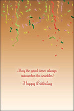 Load image into Gallery viewer, May the Good Times Outnumber the Wrinkles Birthday Card #47369
