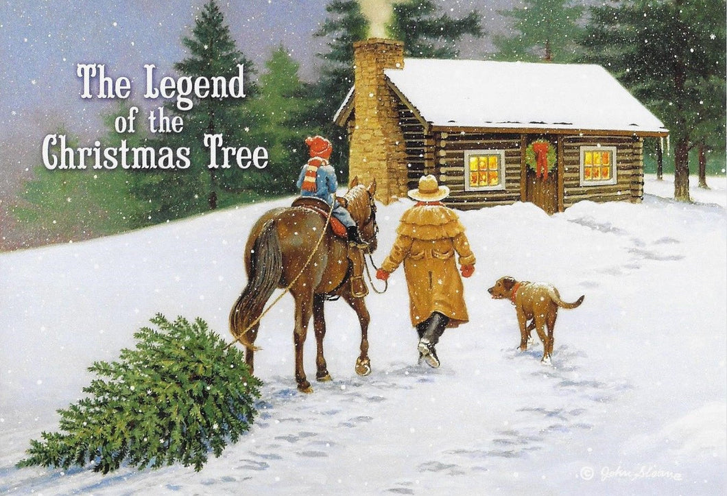 The Legend of the Christmas Tree Boxed Christmas Cards #73745