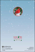 Load image into Gallery viewer, Cardinal Glitter Boxed Christmas Cards #74665-back