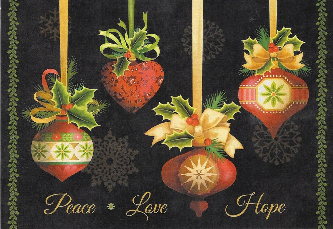 Peace Love Hope Boxed Christmas Cards #74771