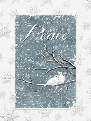 Leanin Tree Boxed Christmas Card: May peace be your gift at Christmas-81178