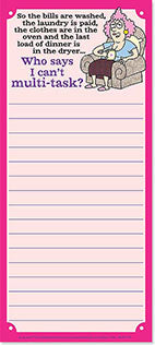 Aunty Acid Multi task Notepad #61717
