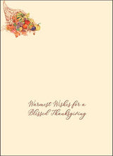 Load image into Gallery viewer, Let Us Be Thankful Holiday Greeting Car #57617