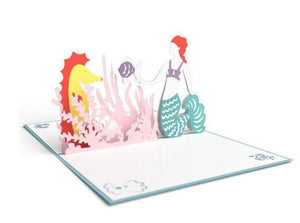 Lovepop Mermaid Pop Up Greeting Card