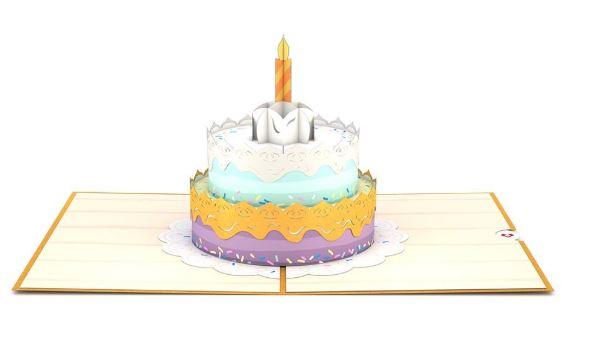 Lovepop Happy Birthday Cake Pop Up Greeting Card